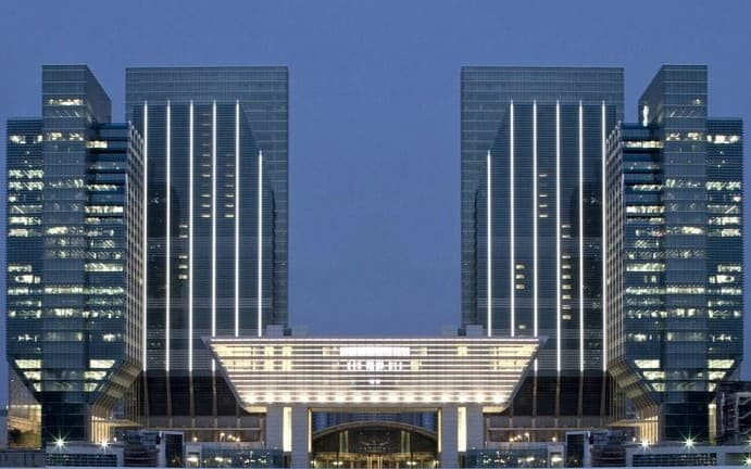 Sowwah Square (ADGM Square) on Al Maryah Island, Abu Dhabi